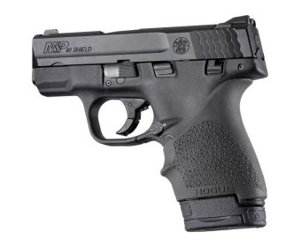 HandAll Beaver Tail Grip Sleeve S&W M&P Shield Ruger LC9 Glock 26/27 Black