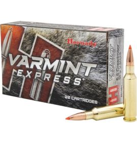 Hornady Varmint Express Rifle Ammunition .224 Valkyrie 60 gr V-MAX 3300 fps 20/ct