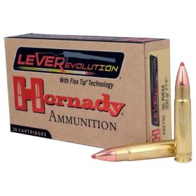Hornady LEVERevolution Rifle Ammunition .35 Rem 200 gr FTX 2225 fps - 20/box