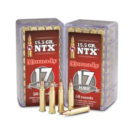 Hornady Varmint Express Rimfire Ammunition .17 HMR 15.5 gr NTX 50/ct