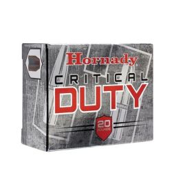 Hornady Critical Duty Handgun Ammunition 10mm Auto 175 gr Flexlock 1160 fps 20/ct