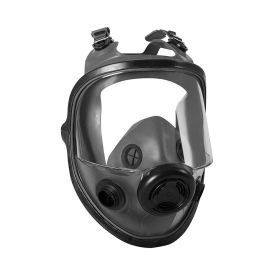 Honeywell North 5400 Series Full Face Respirator Mask with Dual Cartridge Connectors for N Series Filters M/L