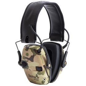 Impact Sport Electronic Earmuff NRR 22db Multi-Cam
