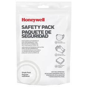Howard Leight Safety Single Pack PPE Kit Face Mask Gloves & Cleansing Wipes