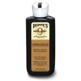 Hoppe's Bench Rest 9 Lubricating Oil with Weatherguard - 2-1/4 oz Squeeze Bottle