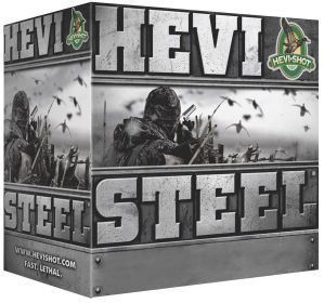 HEVI-Shot HEVI-Steel Shotshells 12 ga 2-3/4" 1-1/8 oz  1500 fps #3 25/Box
