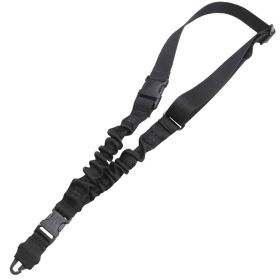 TacShield Shock Sling Single Point 1.25" Black with Double QRB