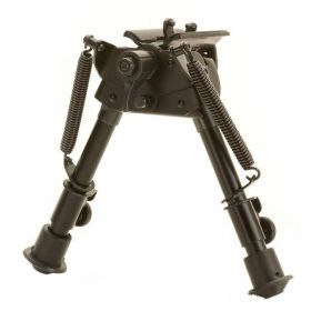 TacShield Heavy Duty Bi-pod Pivot Adjustable 6"-9" Matte Black