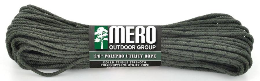 Mero 3/8" Polypro Utility Rope 50 ft. Camouflage