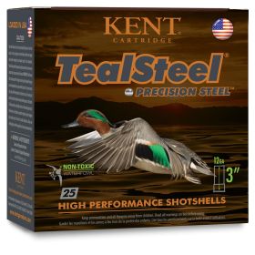 Kent Teal Steel Shotshells 20 ga 3" 1oz 1350 fps #6 25/ct