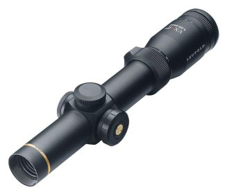 BLEMISHED Leupold VX-R Metric Rifle Scope - 1.25-4x20mm 30mm Illuminated FireDot 4 Reticle Matte - METRIC SCOPE