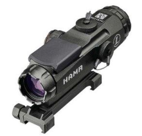 BLEMISHED Leupold Mark 4 HAMR Rifle Scope (Incl. Flat Top Mount) - 4x24mm CM-R2 Illum. Reticle Matte