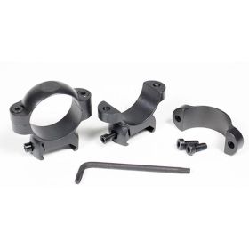 Leupold 2-Piece LRW Cross-Slot Steel Scope Rings 30mm Medium - Matte