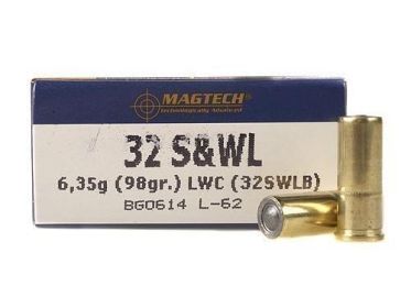 MagTech Handgun Ammunition .32 S&W 98 gr LWC 682 fps 50/box