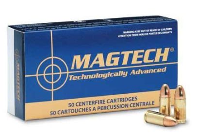 MagTech Handgun Ammunition 9mm Luger 147 gr FMJ 930 fps 50/box
