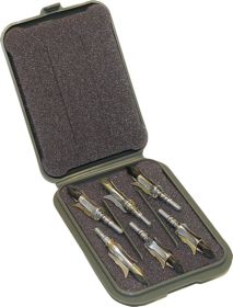 MTM Mechanical Broadhead Case Army Green