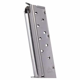 MEC-GAR 1911 Handgun Magazine 9mm Luger HT Nickel 9/rd