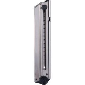 Mec-Gar Handgun Magazine Luger P08 9mm Luger HT Nickel 8/rd Standard