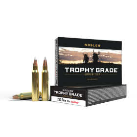 Nosler Ammo Trophy Grade-223 Rem 70g AB SP (20ct)