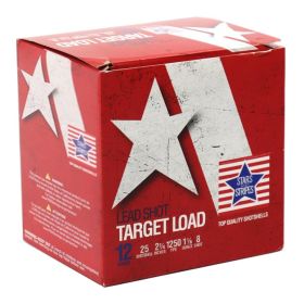 Target Load 12ga 2-3/4" 1 1/8 oz #8 SHOT 1250FPS 25RD