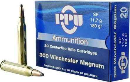 PRIVI 300 Winchester Magnum SP 180gr 20BX