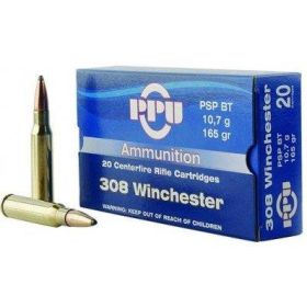 PRIVI 308 Winchester PSP BT 165gr 20BX