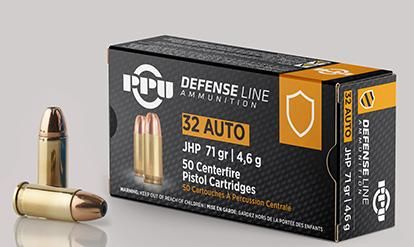 PRIVI .32 Auto JHP 71G 50 RDS Ammo