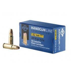 PRIVI 7.62 Tokarev JHP 85gr 50Rds Ammo