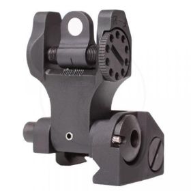 Troy Industries Rear Folding BattleSight - BLK flip