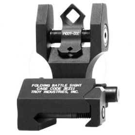Troy Industries Diamond (DOA) - Rear Folding BattleSight -BLK flip