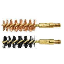 .44CAL - .45CAL BORE BRUSH 2 PACK (1 NYLON/1 BRONZE)