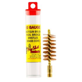 Pro-Shot Phosphorus Bronze Bristles/Brass Core Shotgun Bore Brush (5/16-27 Thread) 12 ga