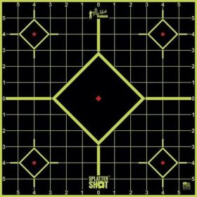 Pro-Shot Splatter Shot 12" Green Sight In Target - Peel-and-Stick 5/ct