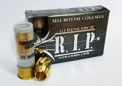 G2 Research R.I.P. Shotshells 12 Ga  2-3/4" 1430 fps Fragmenting Slug 5/ct