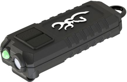 Browning Trailmate Rechargeable USB Cap Flashlight Black