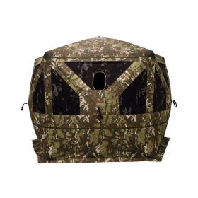 Barronett Blinds Pentagon Heavy-Duty Ground Blind Crater Harvest Camo