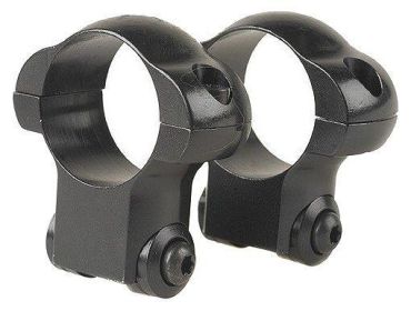 Redfield Ruger 77 & Ruger Mark II LA/SA Rifle Steel Scope Rings 1" Medium Black