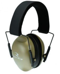 Radians Lowset Passive Ear Muff 21dB Tan