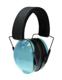 Radians TRPX 29 Passive Ear Muffs 29dB Aqua Clam