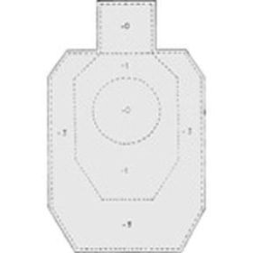 Speedwell Official IDPA Targets Paper Target  100/Pack