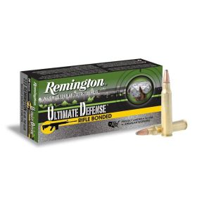 Remington Ultimate Defense Rifle Ammo .223 Rem 62 gr SP 3100 fps 20/ct