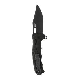 SOG Knives Seal XR Ti Folding Knife 3-9/10" Clip Point Blade Black