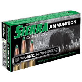 Sierra GameChanger Rifle Ammunition .30-06 Springfield 165 gr TGK 2800 fps 20/ct