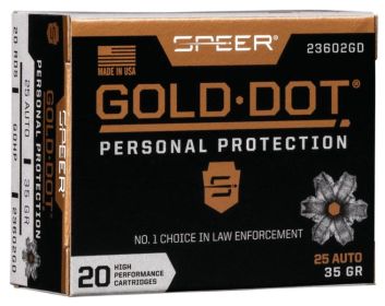 SPEER 25 AUTO 35 GR HP 20rd
