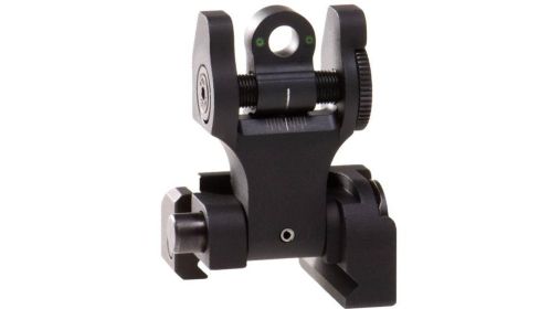 Troy Industries Rear Folding Sight Tritium -BLK