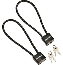 SNAPSAFE LOCK BOX CABLE W/PADLOCK (2 PK)