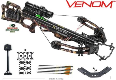 Tenpoint Venom Xtra pkg RangeMaster Pro Scope ACUdraw50 LAMINATE 185# bolts