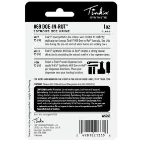 Tinks #69 Doe-In-Rut Synthetic 1oz Glass