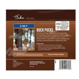 Tink's #1 Doe-P Buck Pucks Scent Hangers Pack