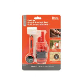 Survive Outdoors Longer Fire Lite 8-in-1 Survival Tool